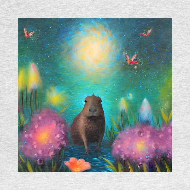 Capybara by cloudart2868